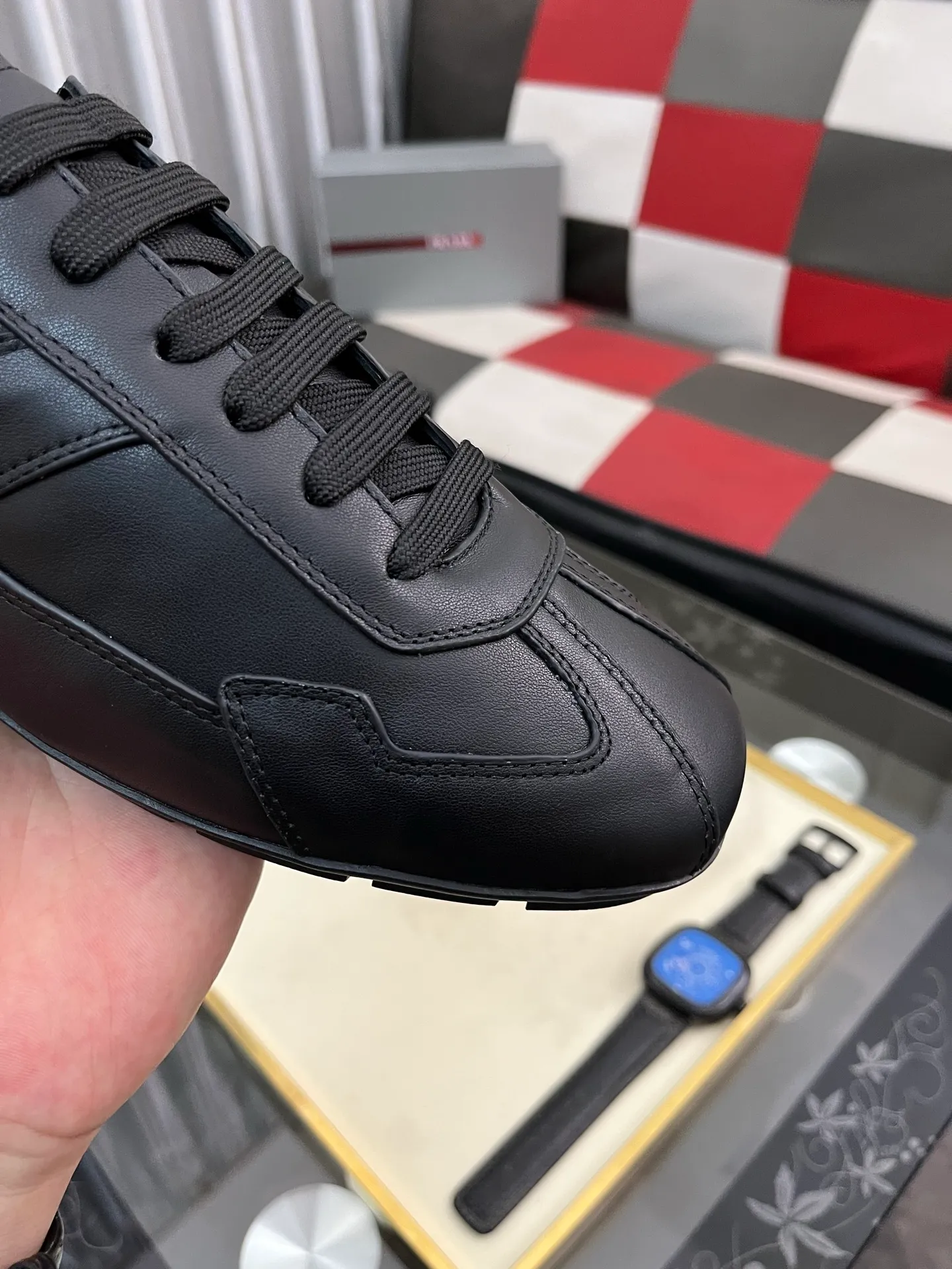 Men's men's shoes 💰458⌚️⌚️prada: New casual shoes for spring and summer, sports sneakers, fabric: imported cowhide, lining: original lining, sole: original sole, size: 38-443️⃣colors available